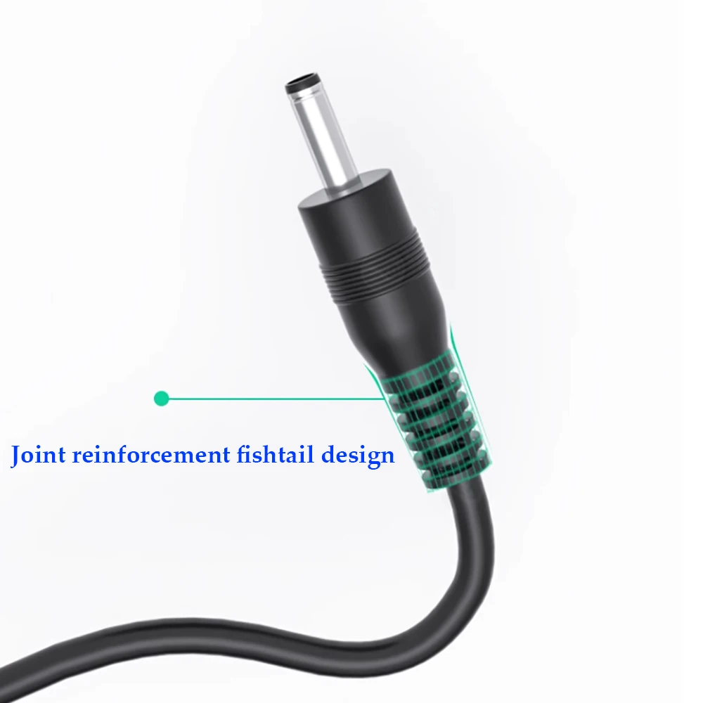 USB DC 5V kabel namizno svetilko majhen ventilator 3.5/5.5 mm igrača čiščenje Luna facial cleanser zvok polje elektronski obsega krog glave polnilnik2