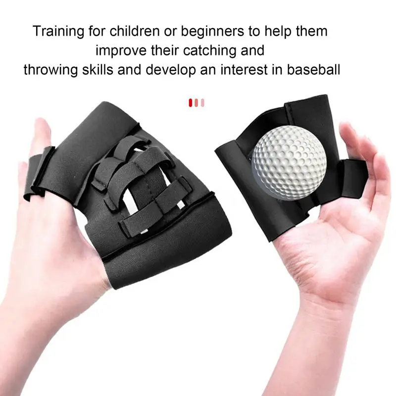 Spletno Usposabljanje Rokavice Za Baseball & Softball Kot Nalašč Za Odrasli, Teens, Izboljšanje Roko Oči Usklajevanja Ujeti Golf-Velika4