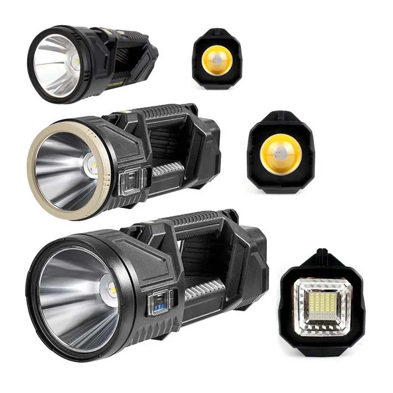Močna Solarna LED Iskalnim Prostem Multifunkcijski USB Polnilne P70 Delo Svetlobe, LED Svetilka Dolgo Obseg Taborjenje Luč5