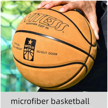 Strokovno Velikost 5 Velikost 7 Košarka Mikrovlaken Anti-slip odporne na Obrabo Odraslih Usposabljanje Match Žogo na Prostem, v Zaprtih prostorih Košarka