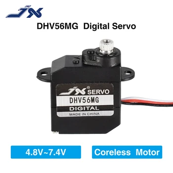JX Servo DHV56MG Digitalni brez jedrne 1,2 kg 0.10 sec Kovinski Gear HV 5.6 g DS Servo Za RC Avto Robot Letalo Drone RC Model DIY