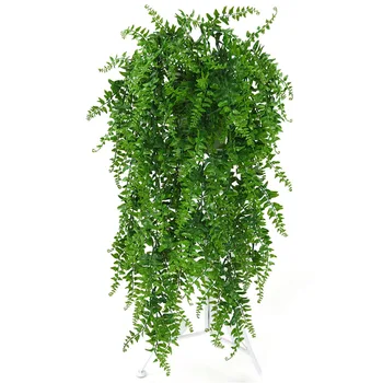Visi Simulacije Vejice Zeleno Travo Rastlin Umetne Vejice Perzijski Listi Cvet Stene Rastlin Doma Poroko Trgovina Na Prostem Dekoracijo