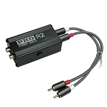 Tla Zanke Zvočni Izolator Zvoka Noise Filter RCA Noise Suppressor Izolator Zvočni Signal Šum Reduktorjem Za PC