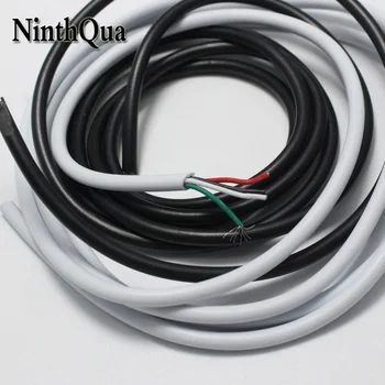10metre 4 v 1 žica bela črna podatkovni kabel USB DIY vtič priključek priključek tablet kabel za polnjenje moči za Telefon ect