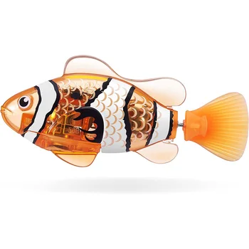 Nove Elektronske Ribe, Domače živali z Bliskavico Razsvetljavo Mini Sea Živali Električni Plavanje Rib Igrače za Otroke Darila baterijsko Ribe