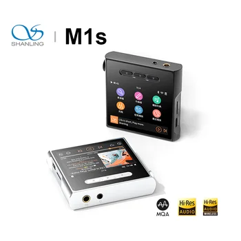 SHANLING M1S Hi-Res HI-fi Avdio Prenosni Glasbeni Predvajalnik MP3 Bluetooth5.0 MQA ES9038Q2M DAC 2 RT6863 AMP 3,5 mm 4.4 mm Izhod DSD512