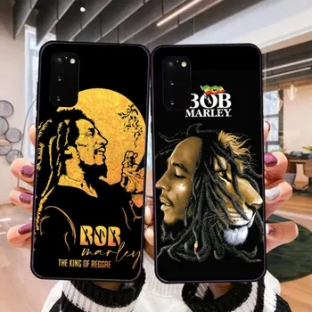 Jamaica Bob Marley Primeru Telefon za Realme GT 2 9i 7i 8i Pro X50 X2 C35 C20 C21 C11 C3 Black Soft Telefon Kritje Funda