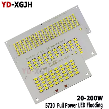 Full Power LED Žaromet PCB 20W 30W 50 W 100W 150W 200W SMD 5730 LED PCB Board Svetilka Aluminijasto Ploščo za Pravokotnik Led Žaromet